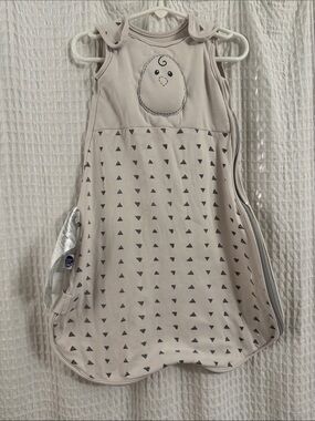 Nested Bean Cream and Black Sleep Sack